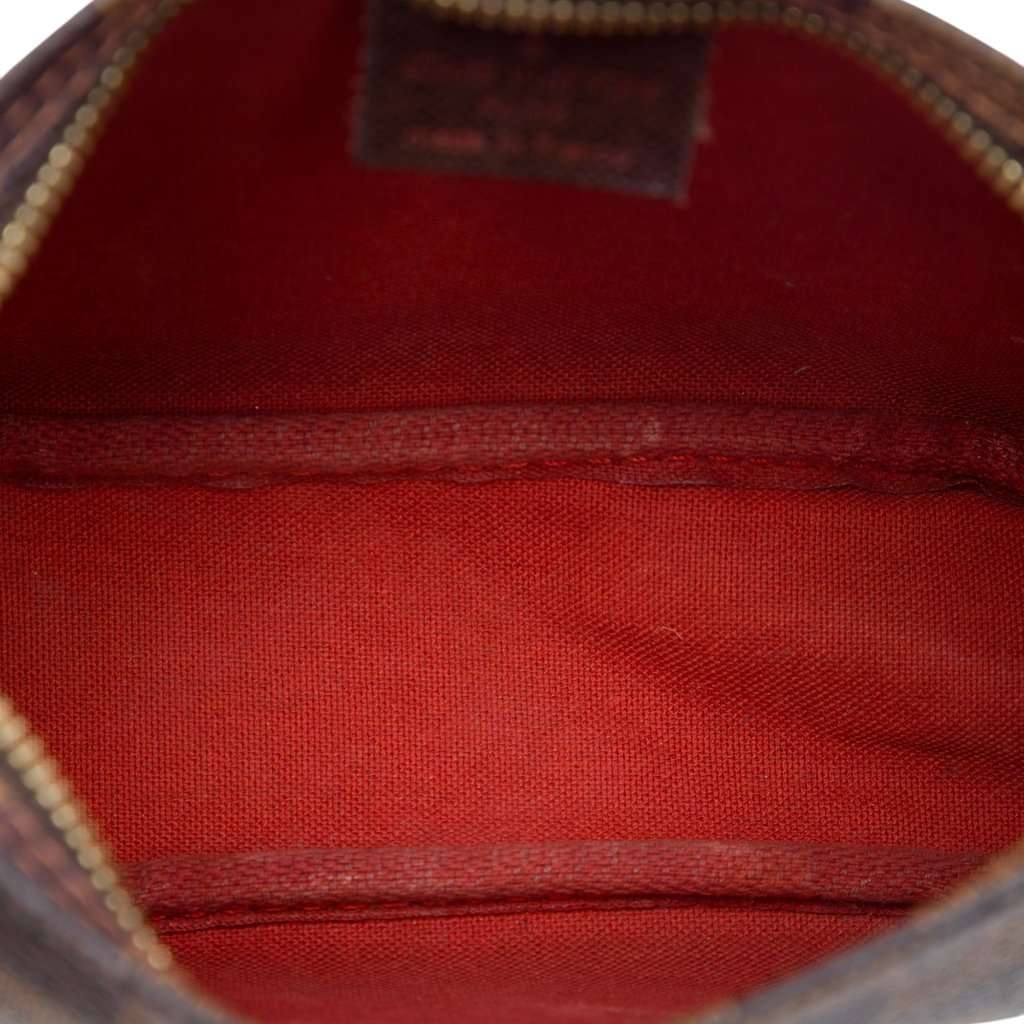 Louis Vuitton Damier Ebene Trousse Pochette Brown Very good - Model View
