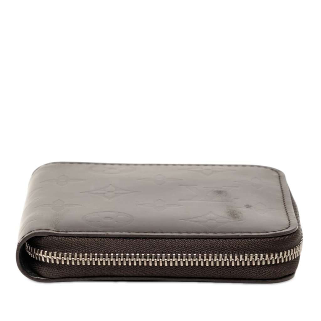 Louis Vuitton Monogram Glace Zippy Wallet Brown Leather Very good condition - Inside View