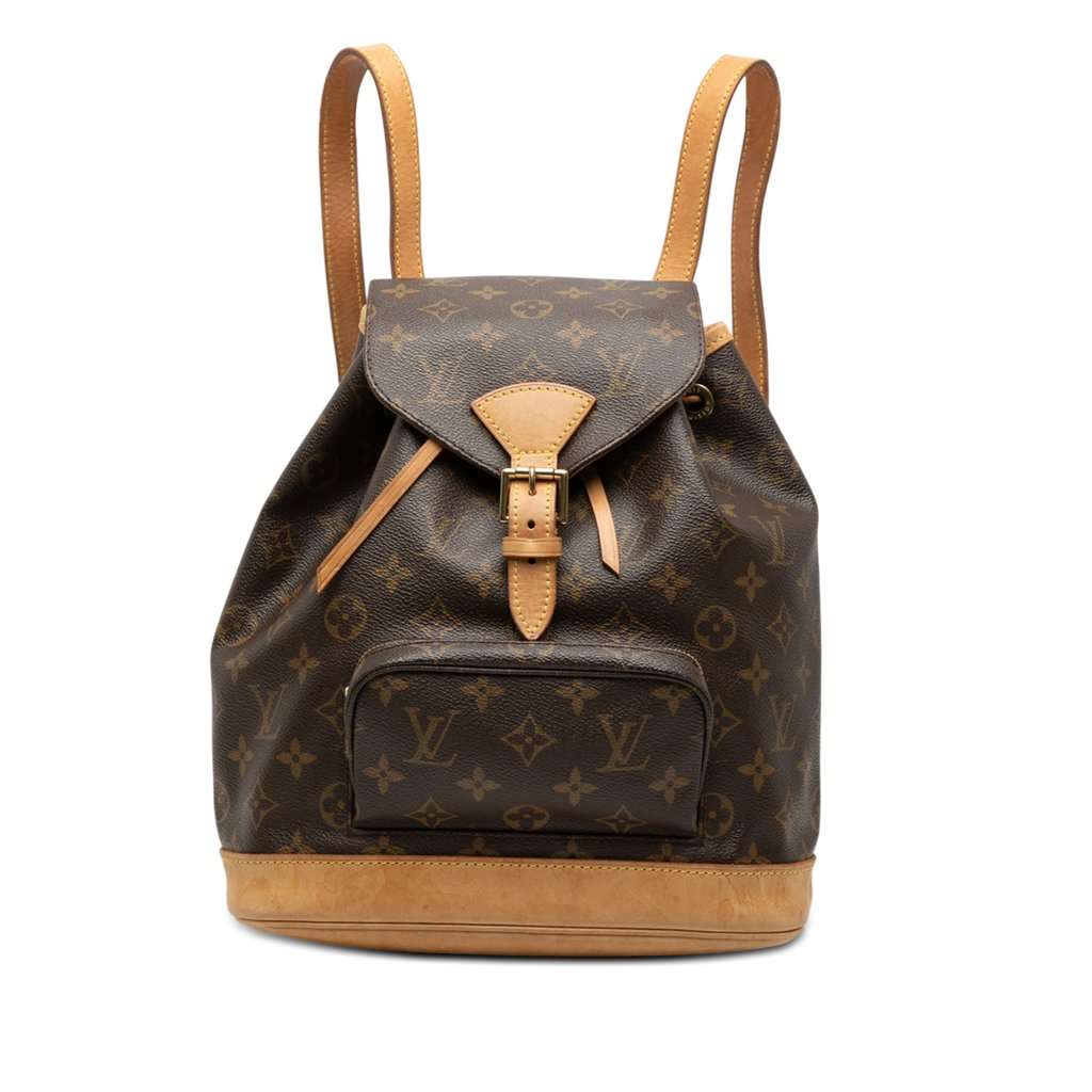 Louis Vuitton Monogram Montsouris PM Brown Very good condition - Front View