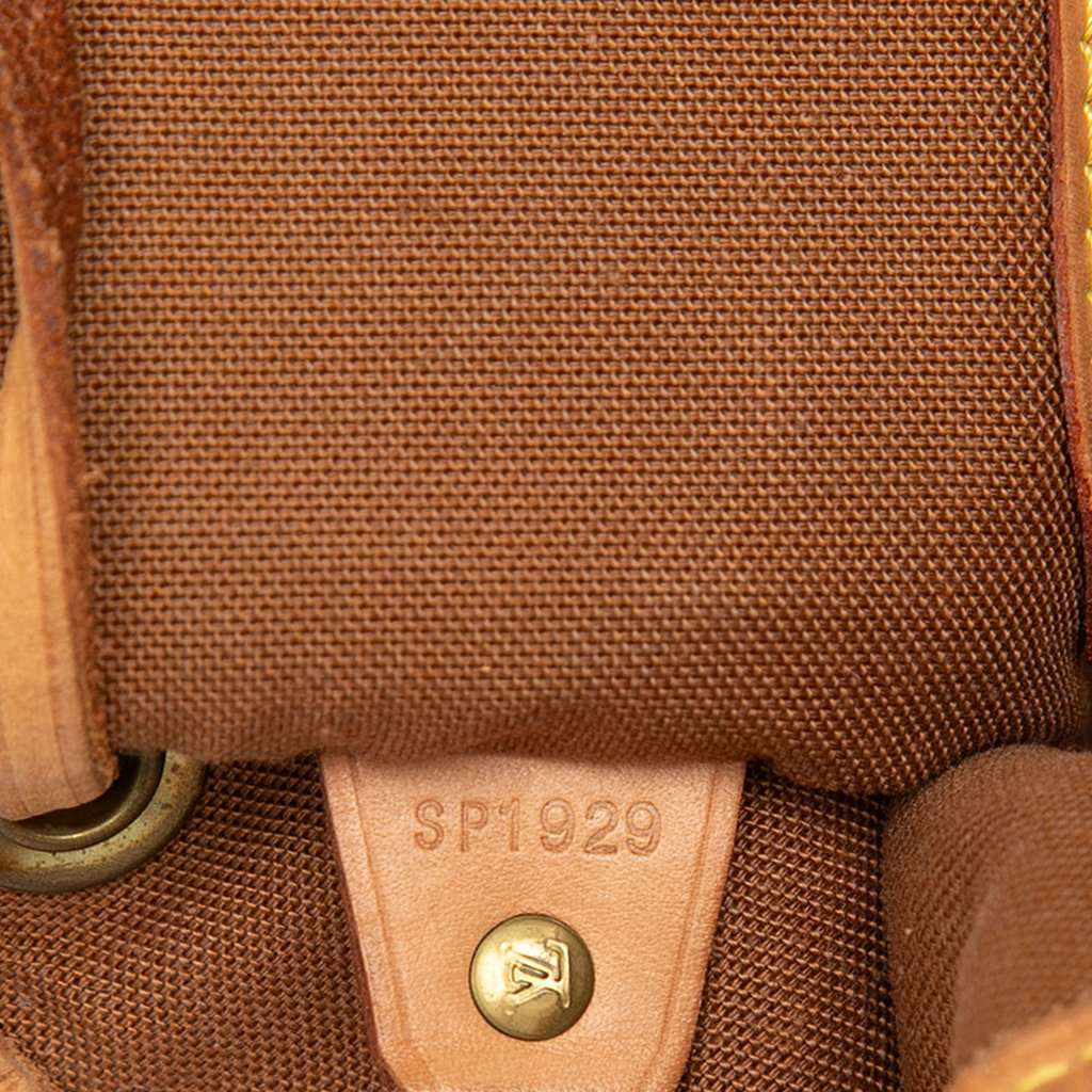 Louis Vuitton Monogram Montsouris PM Brown Very good condition - Box View