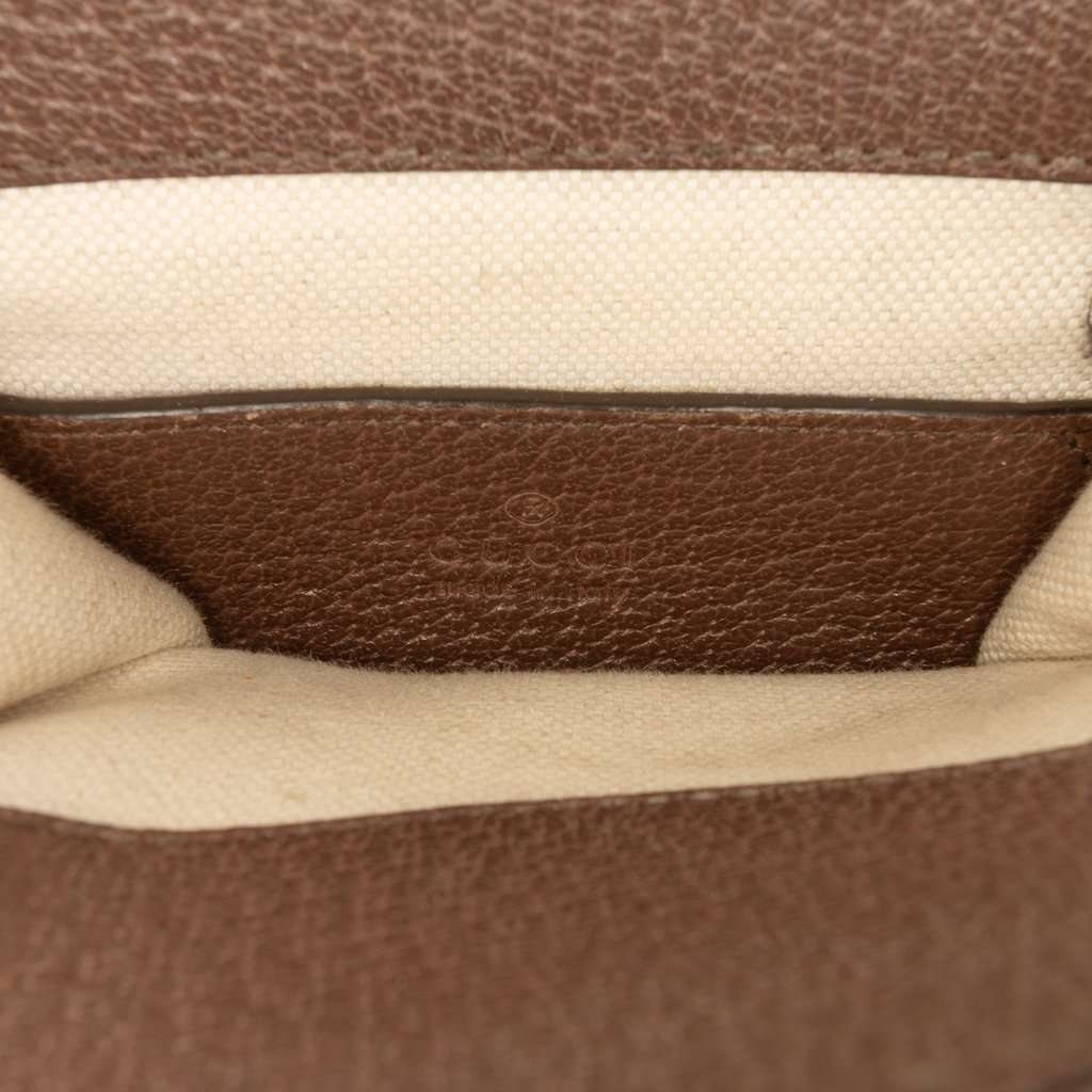 Gucci Mini Jumbo GG Canvas Web Satchel Beige Very good - Box View