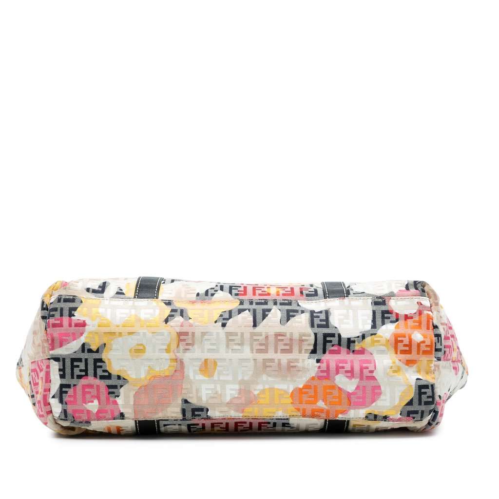 Fendi Zucchino Canvas Floral Superstar Tote Other Very good condition - Inside View