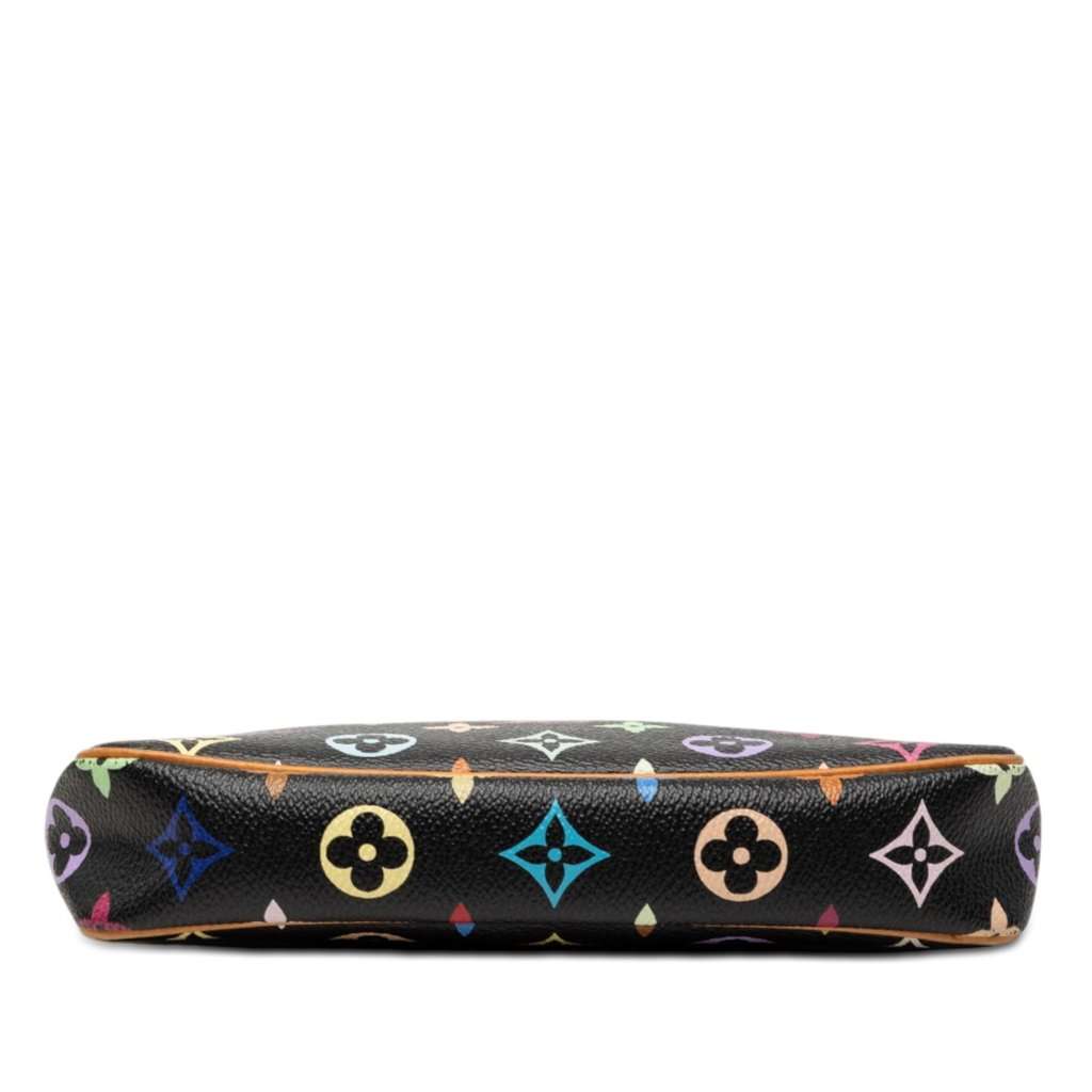 Louis Vuitton Monogram Multicolore Pochette Accessoires Black Very good - Inside View