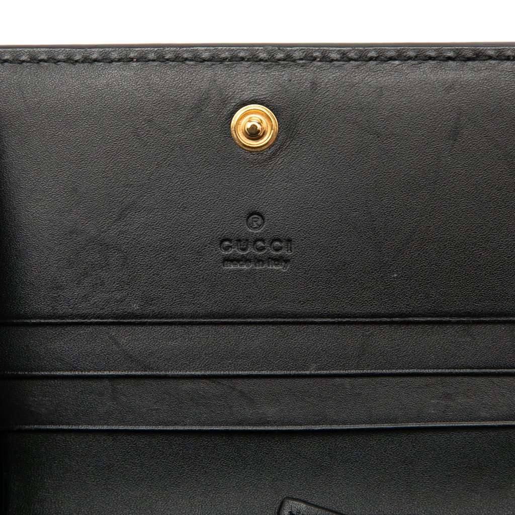 Gucci GG Supreme Bees Bifold Wallet Beige Very good - Box View