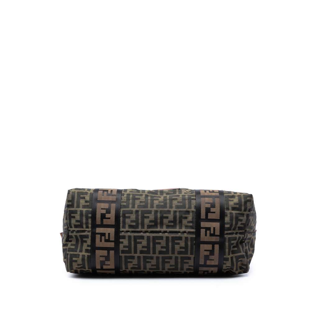 Fendi Zucca Canvas FF Tote Brown Very good condition - Inside View