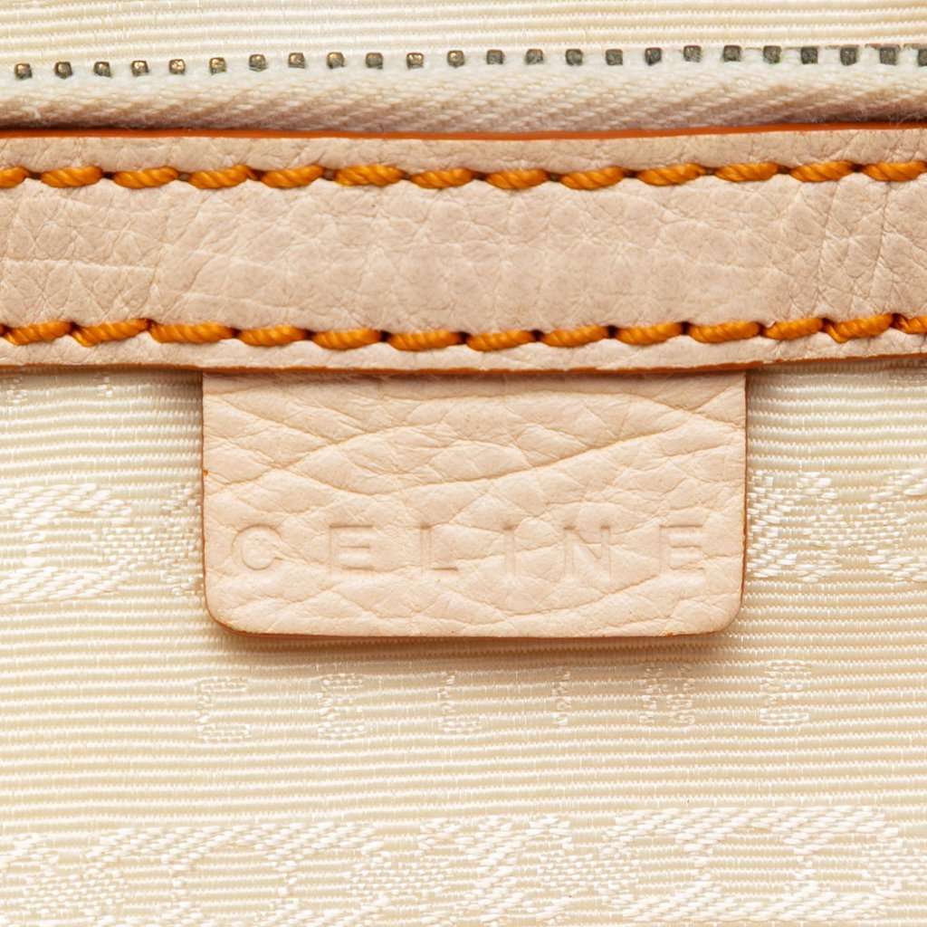 Celine Canvas Boogie Handbag Orange Very good condition - Box View