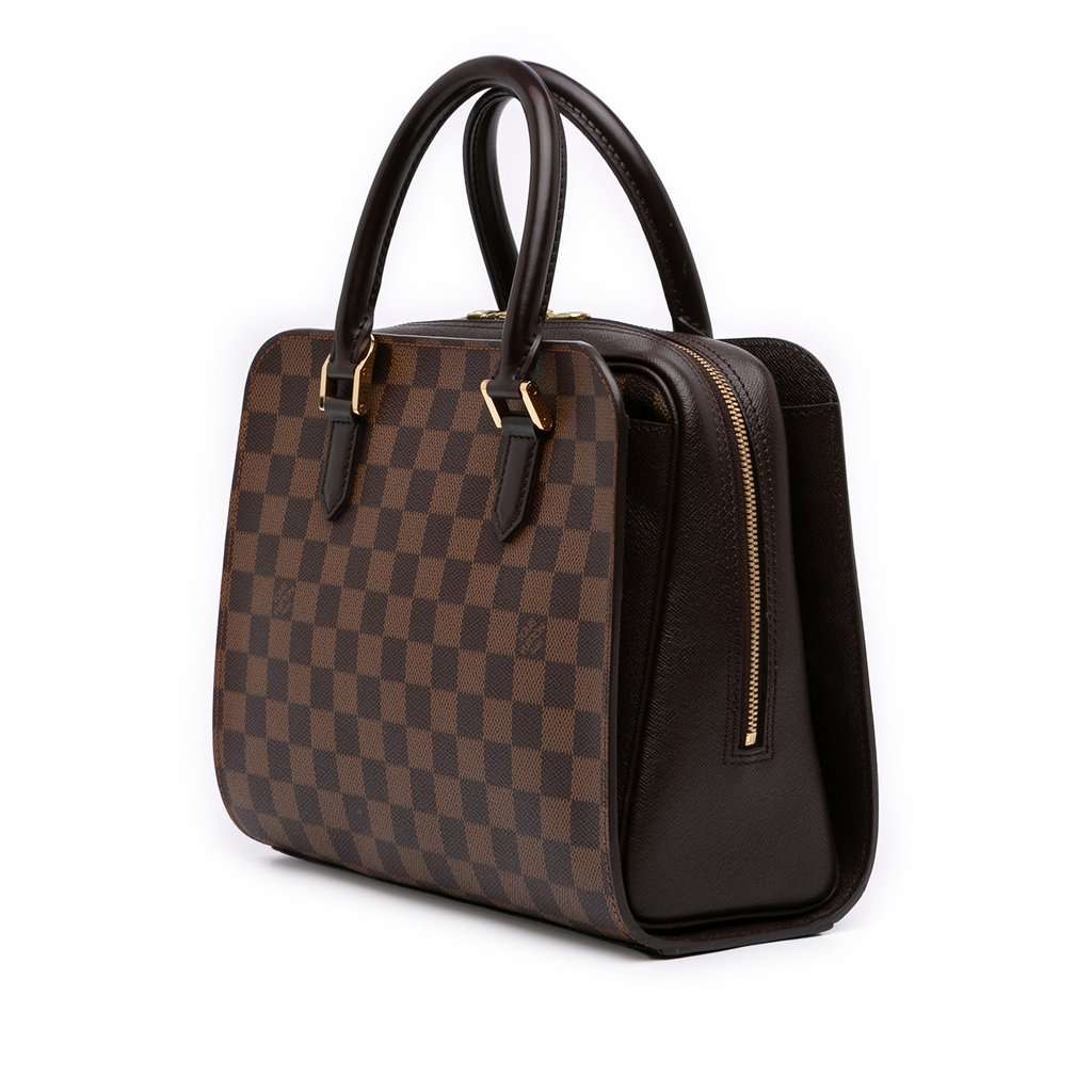 Louis Vuitton Damier Ebene Triana Brown Very good condition - Back View