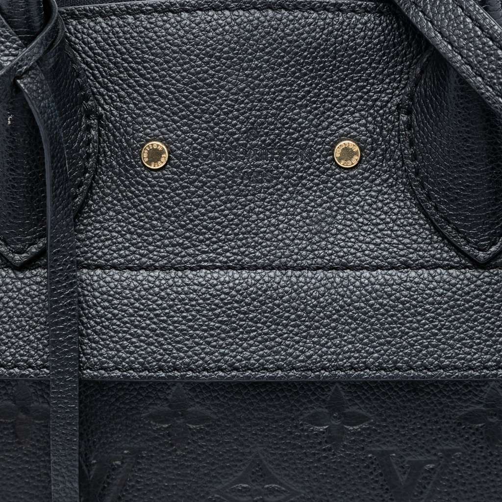Louis Vuitton Monogram Empreinte Pont Neuf MM Black Leather Very good - Box View