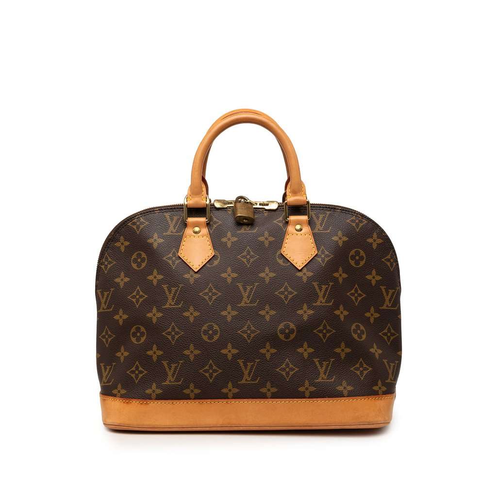 Louis Vuitton Monogram Alma PM Brown Very good condition - Front View