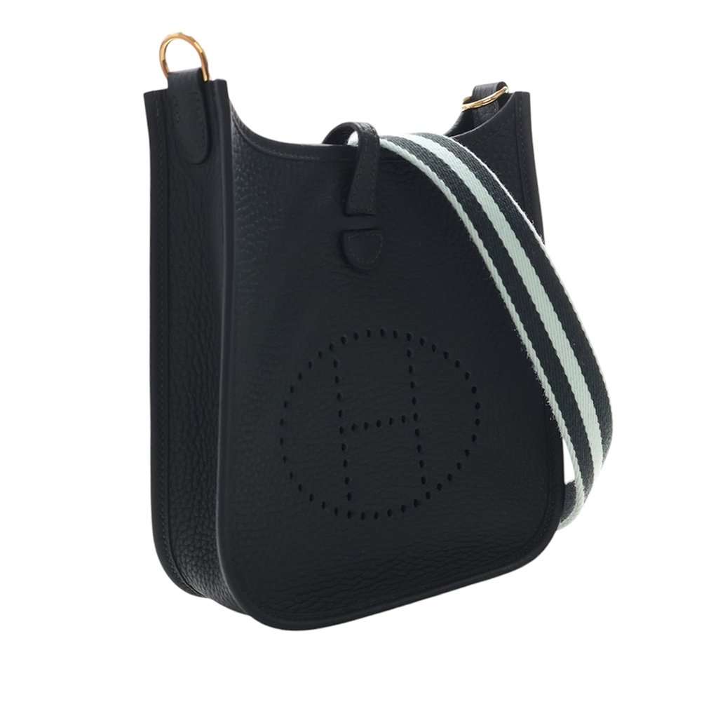 Hermès Clemence Evelyne 16 Amazone Green Leather Never worn - Back View