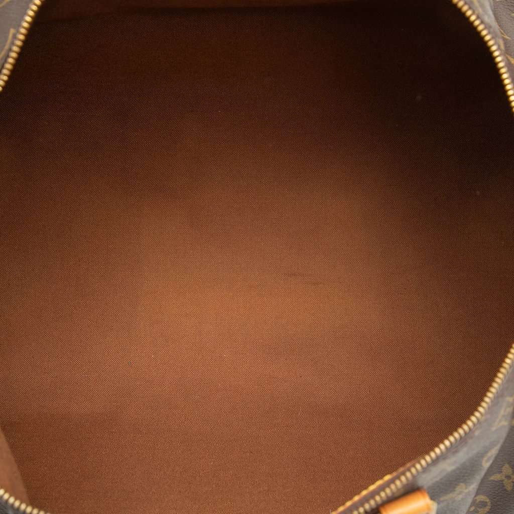Louis Vuitton Monogram Speedy 40 Brown Good - Model View