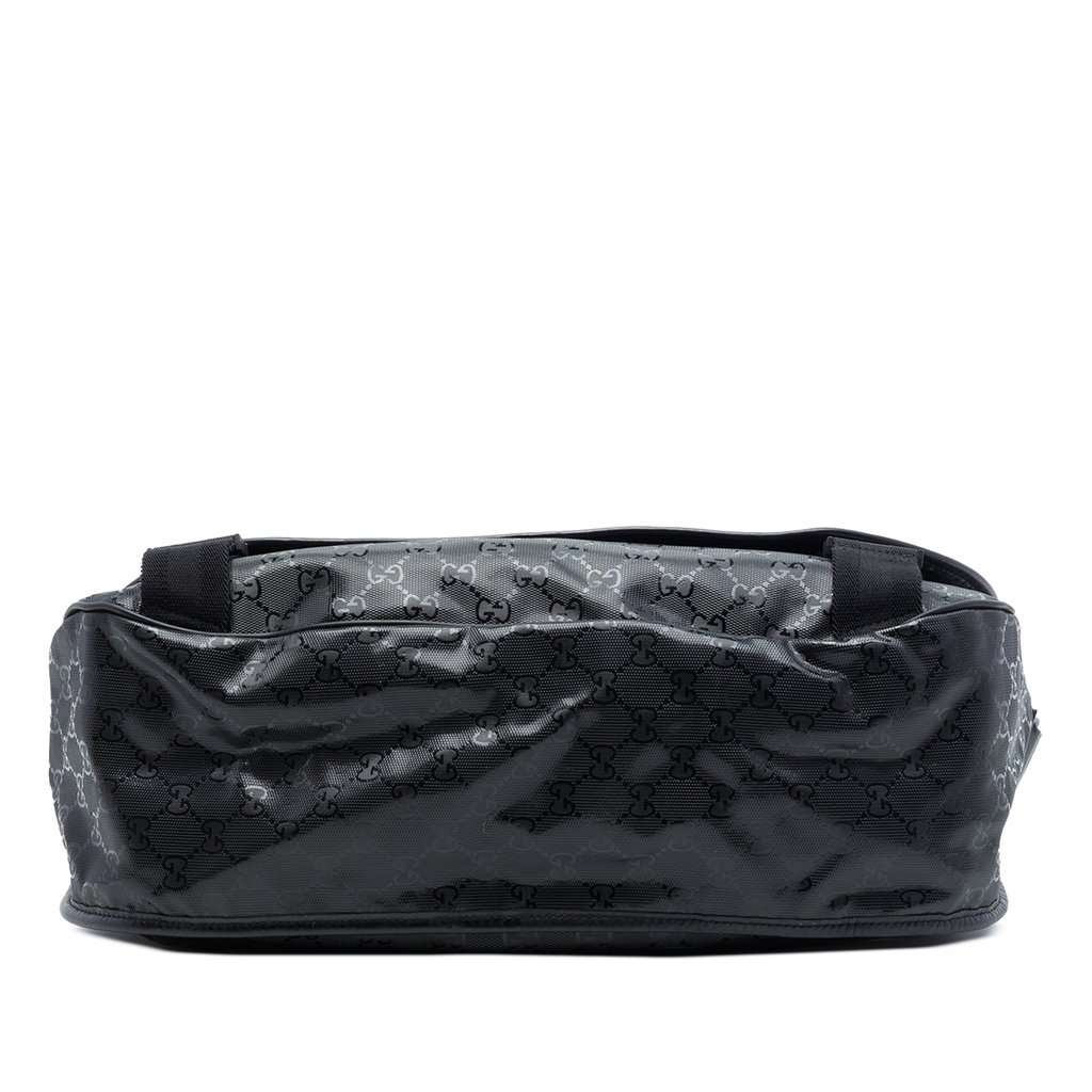 Gucci GG Imprime Messenger Bag Black Very good - Inside View