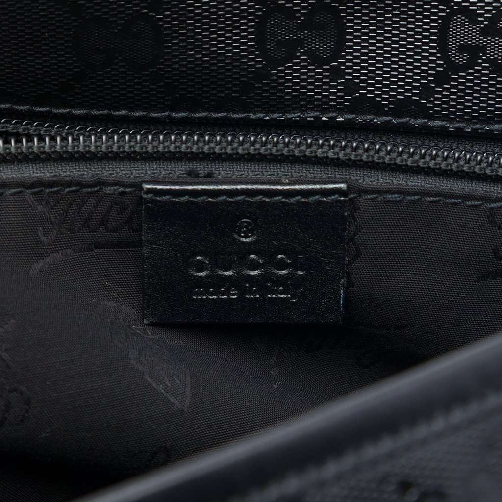 Gucci GG Imprime Messenger Bag Black Very good - Box View