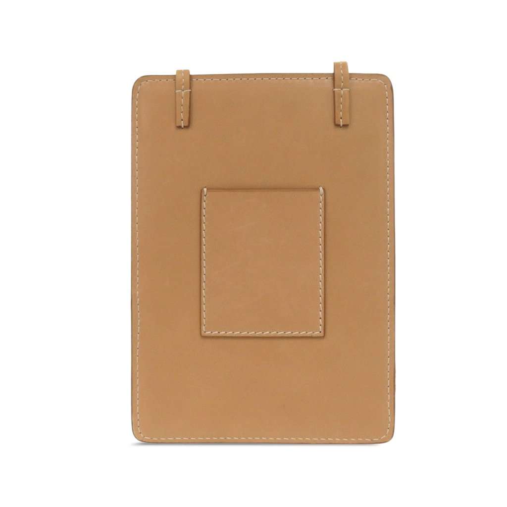 Saint Laurent Smooth Calfskin Crossbody Beige Leather Very good condition - Back View