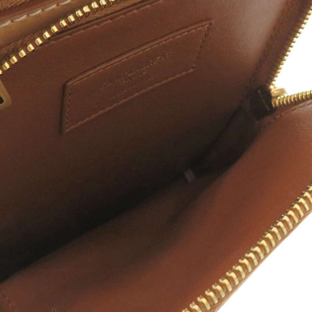 Saint Laurent Smooth Calfskin Crossbody Beige Leather Very good condition - Model View