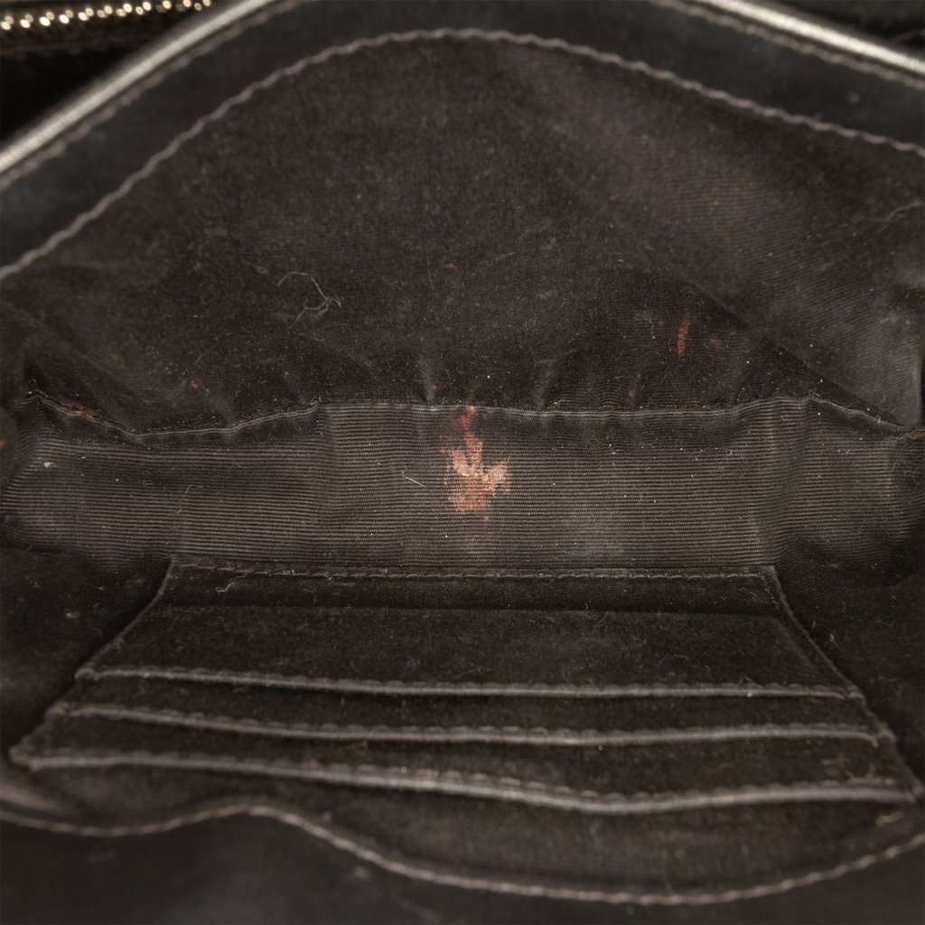 Saint Laurent Toy Matelasse Calfskin Monogram LouLou Crossbody Black Leather Very good - Model View