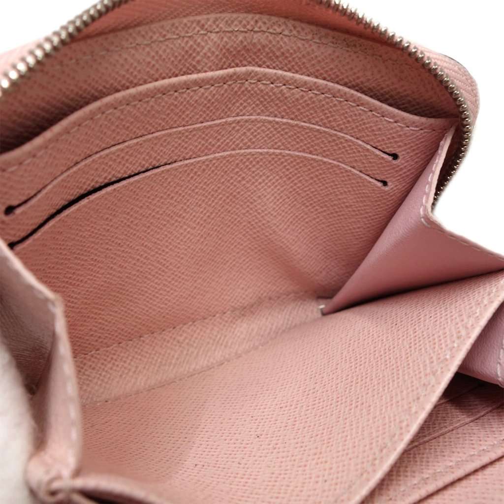 Louis Vuitton Epi LV Stories Zippy Coin Purse Pink Leather Very good condition - Inside View