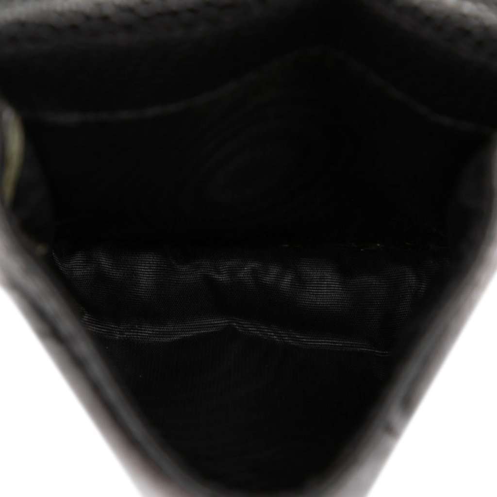 Chanel CC Caviar Cigarette Case Black Leather Very good condition - Model View