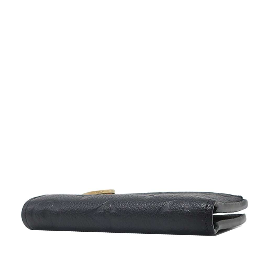 Louis Vuitton Monogram Empreinte Lisa Compact Wallet Black Leather Very good condition - Inside View