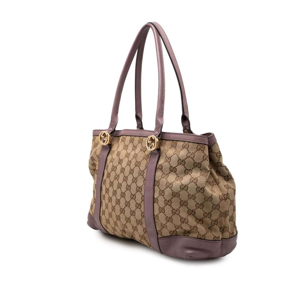 Gucci GG Canvas Miss GG Tote Beige Very good condition - Back View