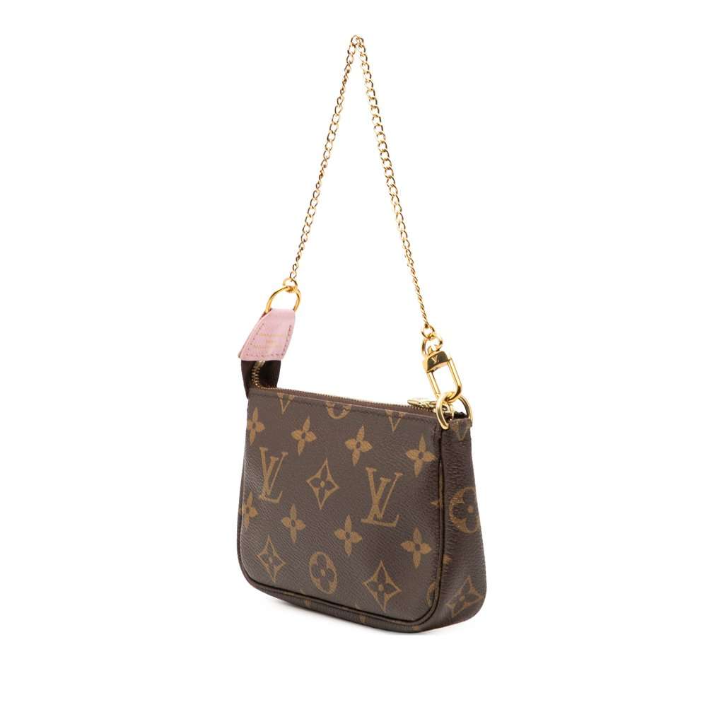 Louis Vuitton Monogram Transatlantic Mini Pochette Accessoires Brown Very good condition - Back View