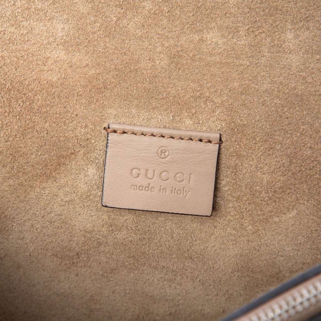 Gucci Medium GG Supreme Dionysus Shoulder Bag Beige Very good - Box View