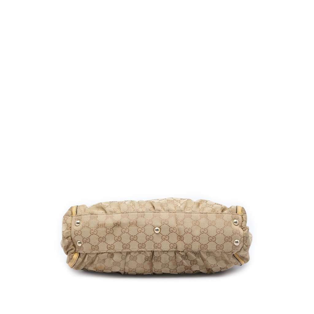 Gucci GG Canvas Abbey D Ring Tote Beige Good condition - Inside View