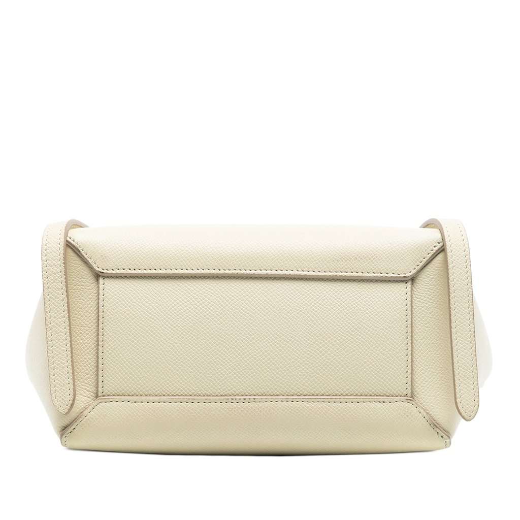 Celine Nano Grained Calfskin Belt Bag Brown Leather Very good condition - Inside View