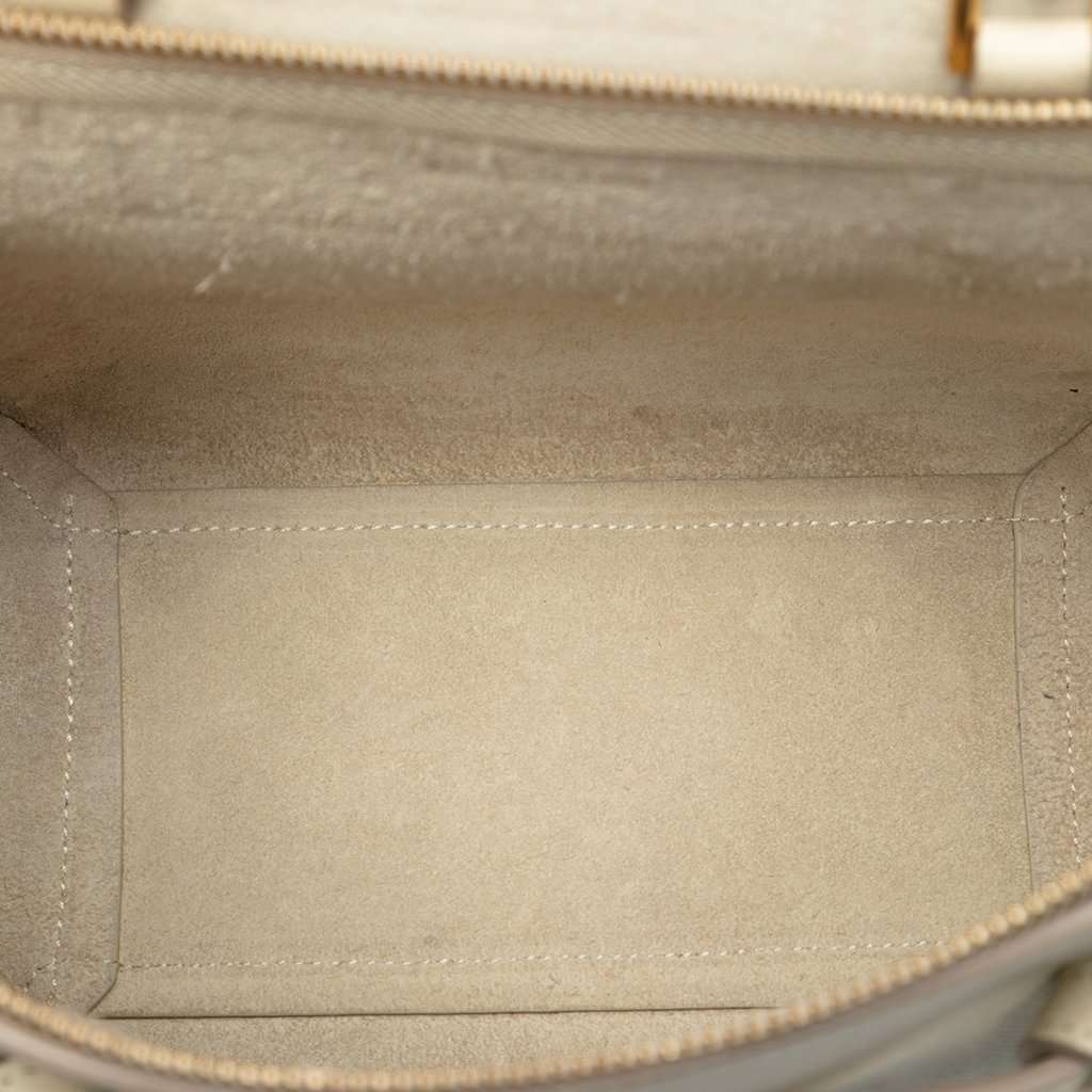 Celine Nano Grained Calfskin Belt Bag Brown Leather Very good condition - Model View