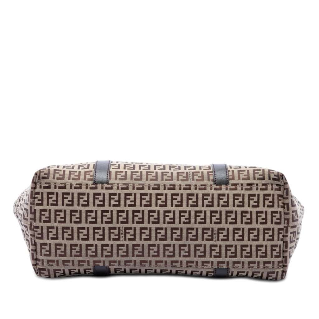 Fendi Zucchino Canvas Superstar Tote Beige Very good condition - Inside View