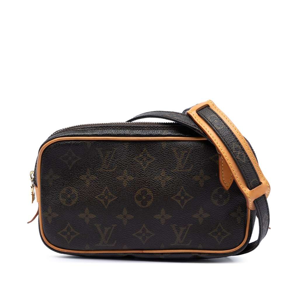 Louis Vuitton Monogram Pochette Marly Bandouliere Brown Very good condition - Front View