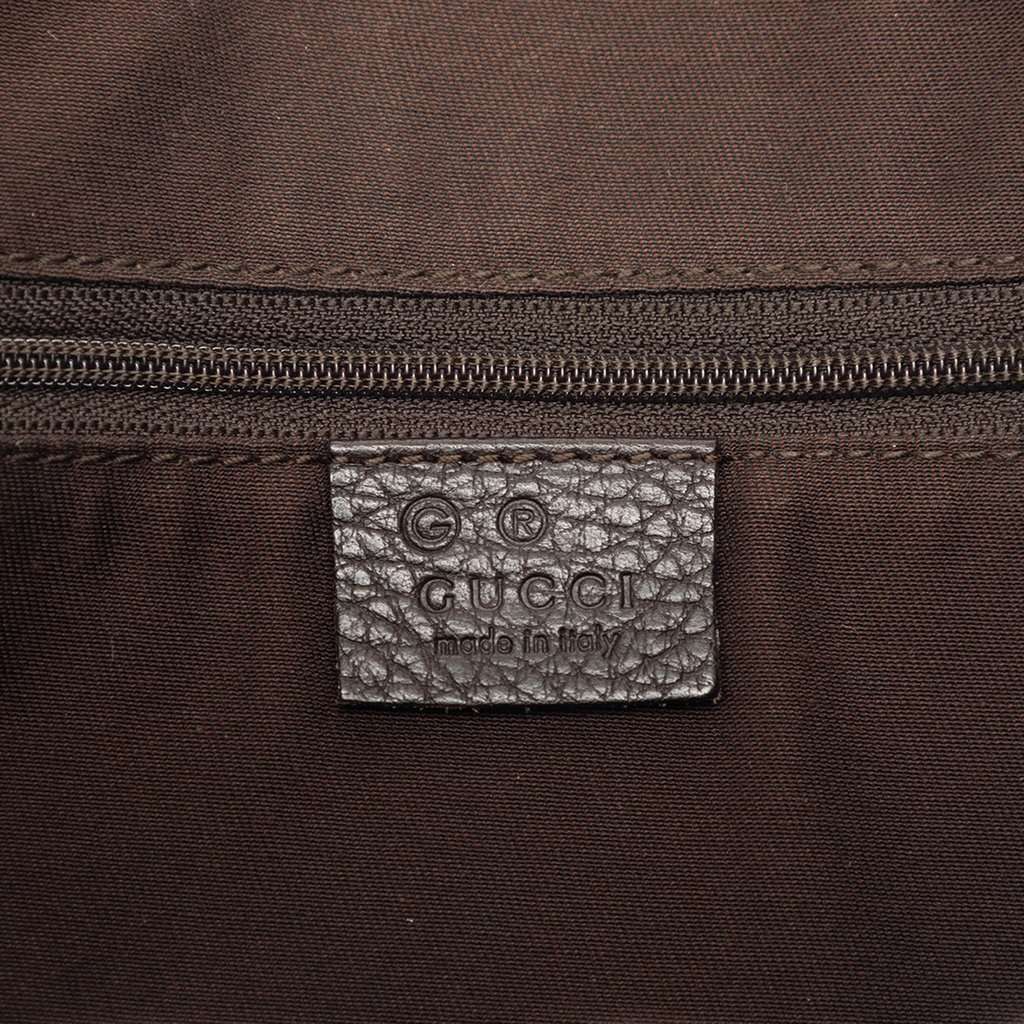 Gucci GG Denim Abbey D Ring Crossbody Brown Very good - Box View