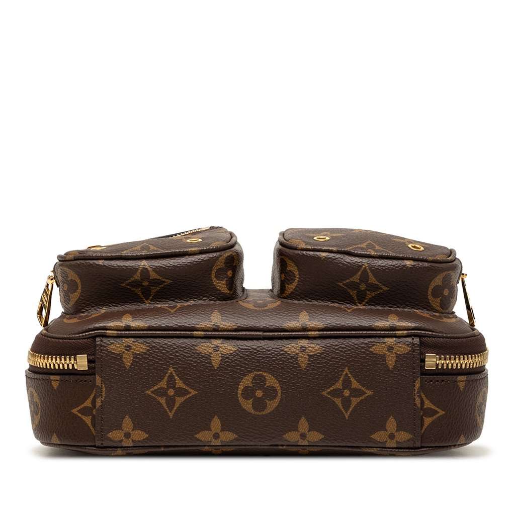 Louis Vuitton Monogram Utility Satchel Brown Very good condition - Inside View