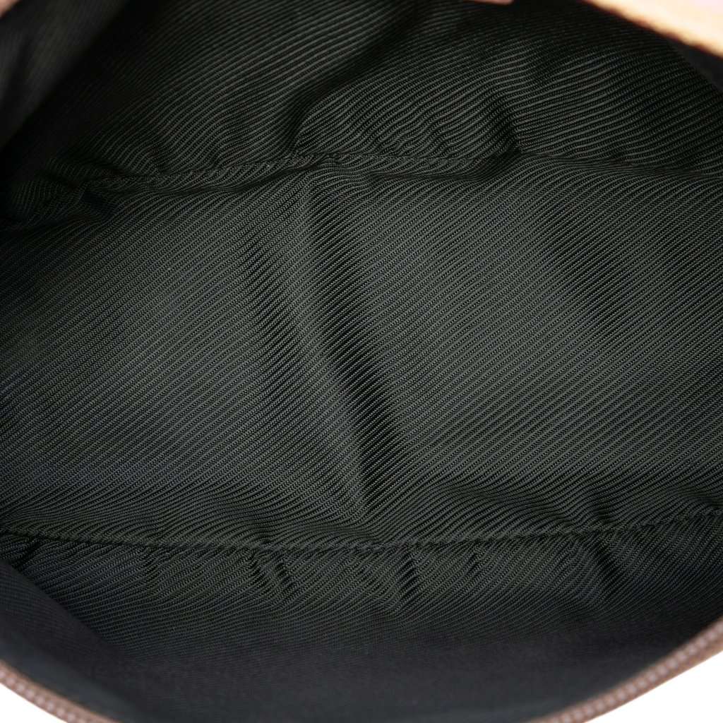 Gucci GG Canvas Web Boat Beige Very good - Model View
