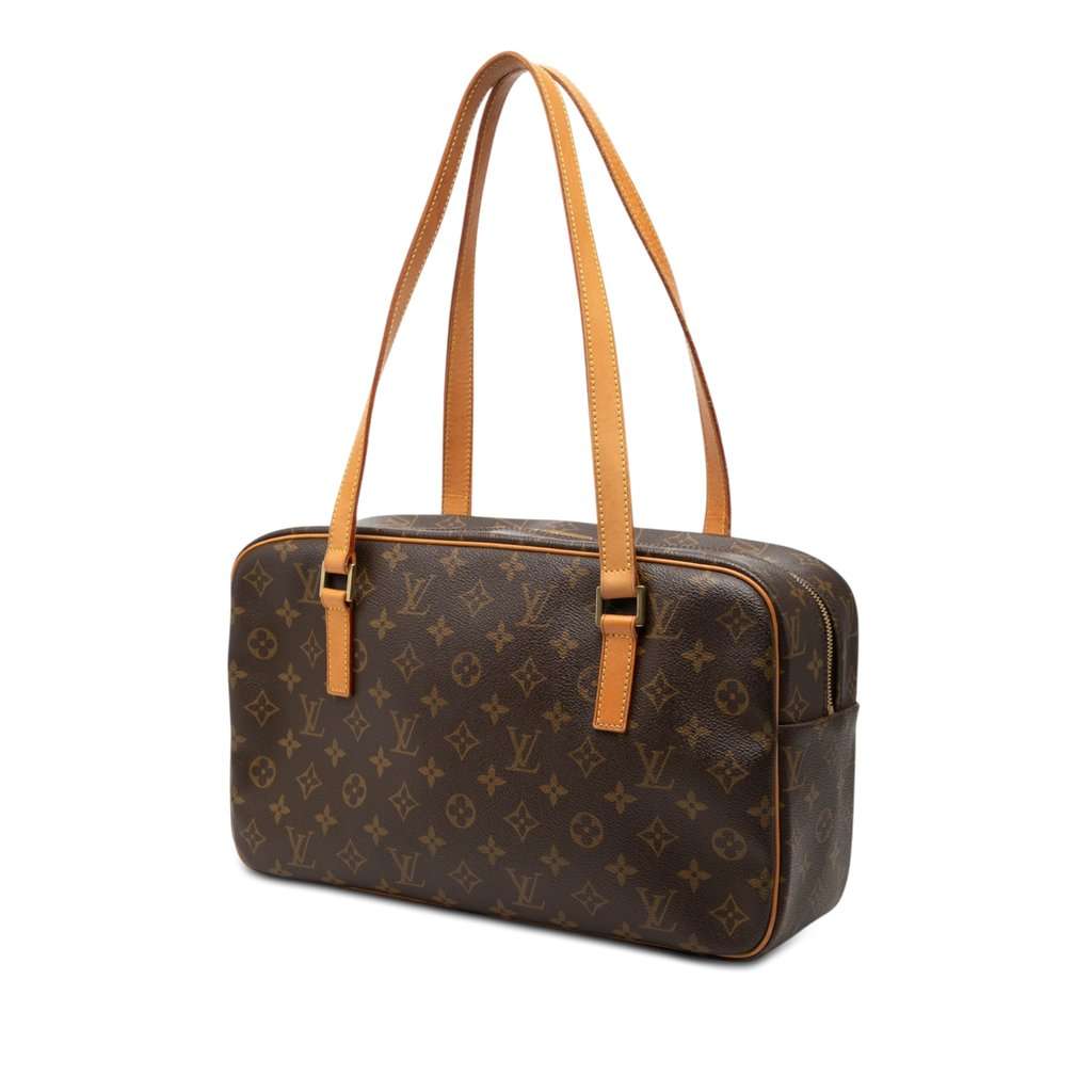 Louis Vuitton Monogram Cite GM Brown Very good condition - Back View