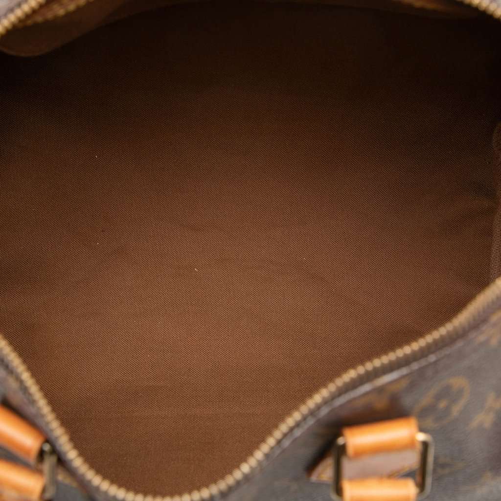 Louis Vuitton Monogram Speedy 30 Brown Good condition - Model View