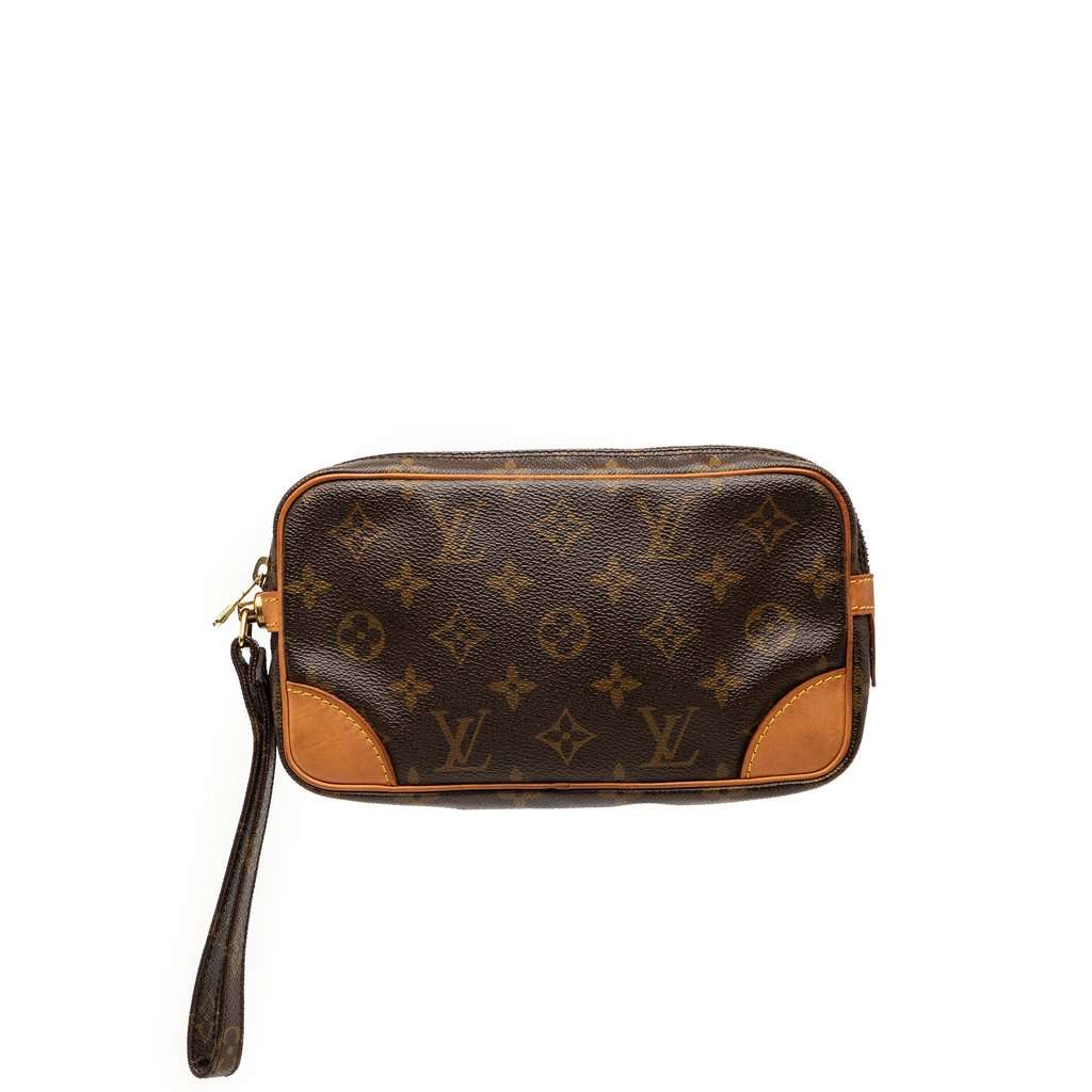 Louis Vuitton Monogram Marly Dragonne PM Brown Very good condition - Front View
