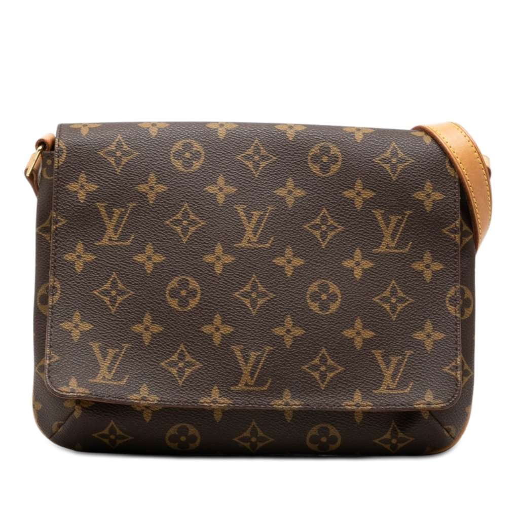 Louis Vuitton Monogram Musette Tango Short Strap Brown Very good condition - Front View