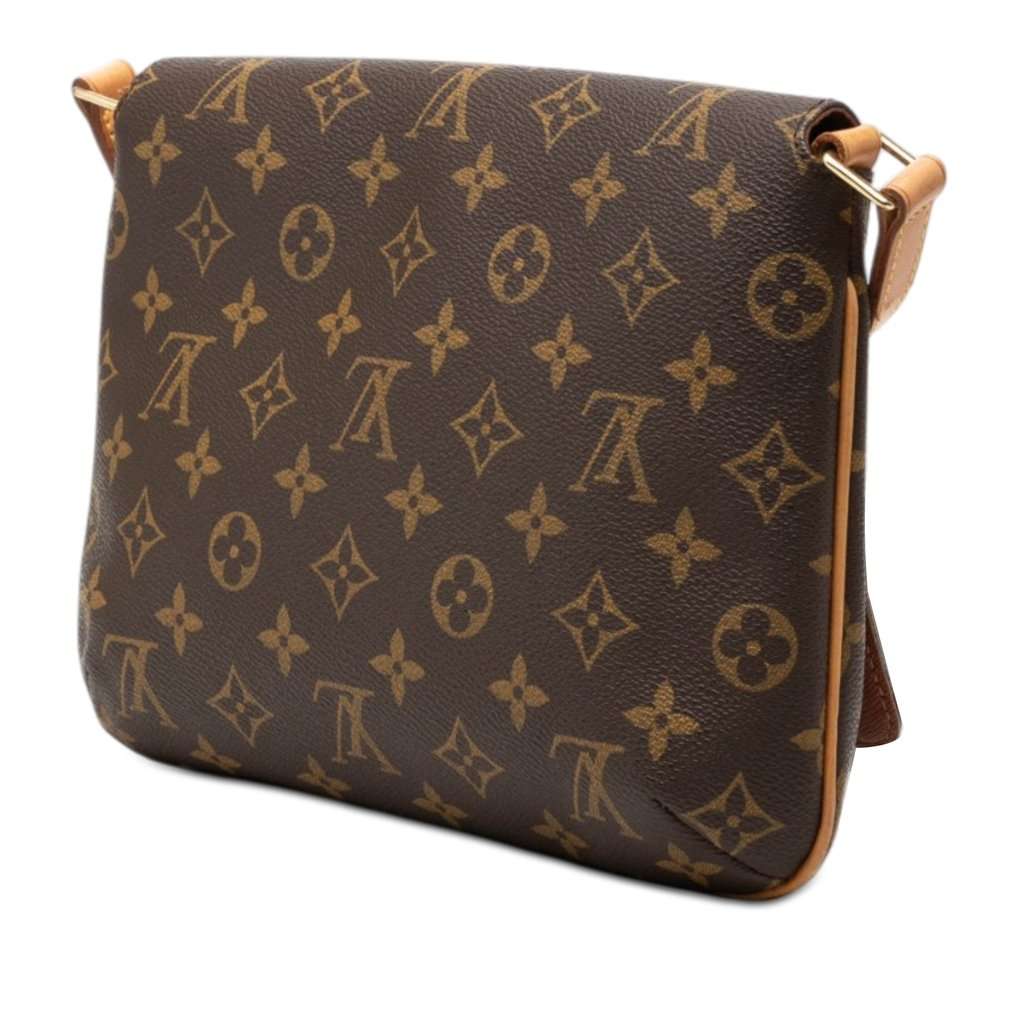 Louis Vuitton Monogram Musette Tango Short Strap Brown Very good condition - Back View