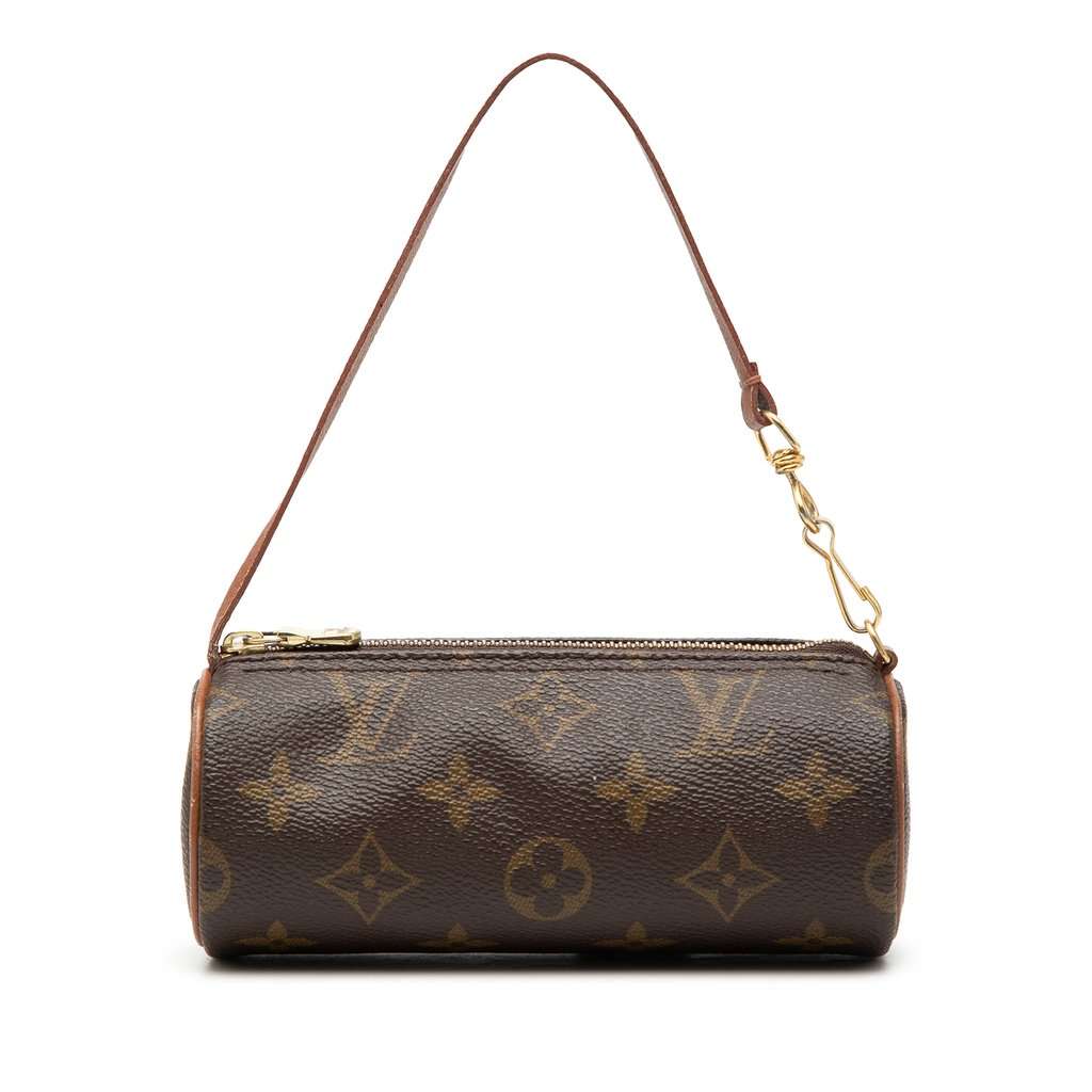 Louis Vuitton Monogram Papillon Pochette Brown Very good condition - Front View