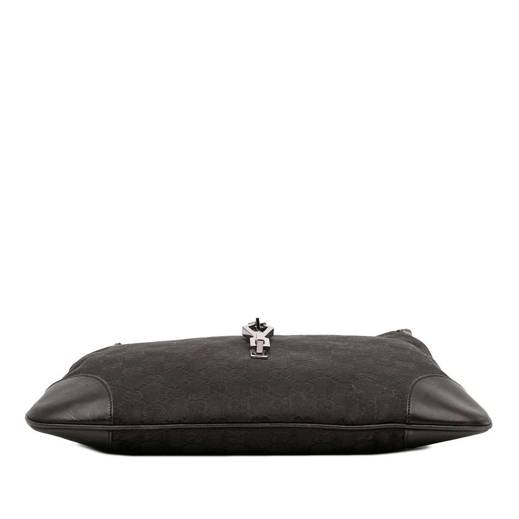 Gucci GG Canvas Jackie Hobo Black Good condition - Inside View