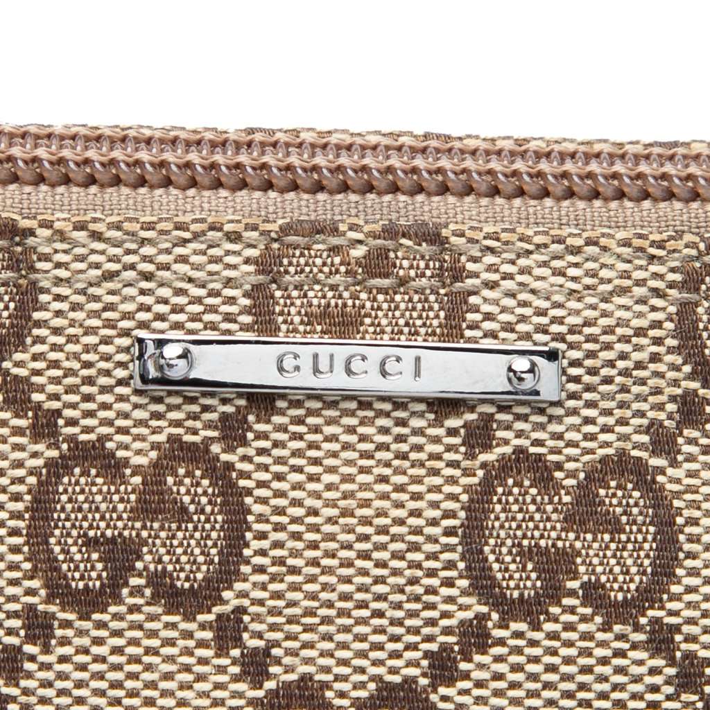Gucci GG Canvas Web Boat Beige Very good - Box View