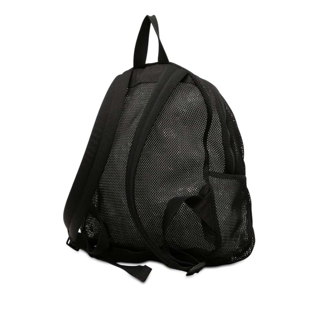 Saint Laurent Mesh Backpack Black Very good - Back View