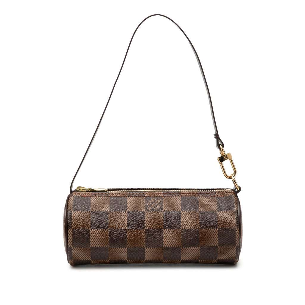 Louis Vuitton Damier Ebene Papillon Pochette Brown Very good - Front View