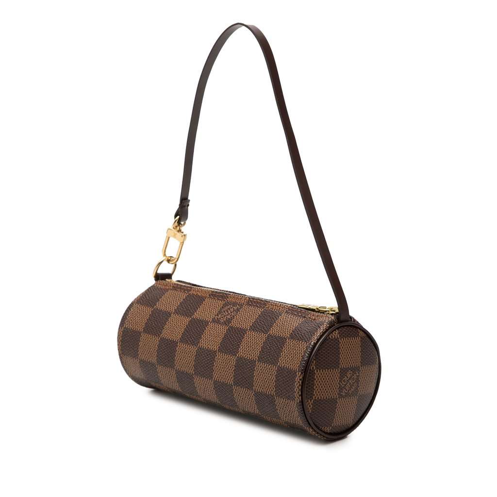 Louis Vuitton Damier Ebene Papillon Pochette Brown Very good - Back View