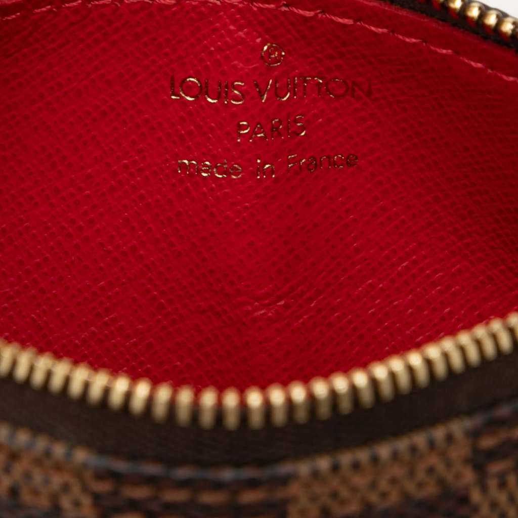 Louis Vuitton Damier Ebene Papillon Pochette Brown Very good - Box View