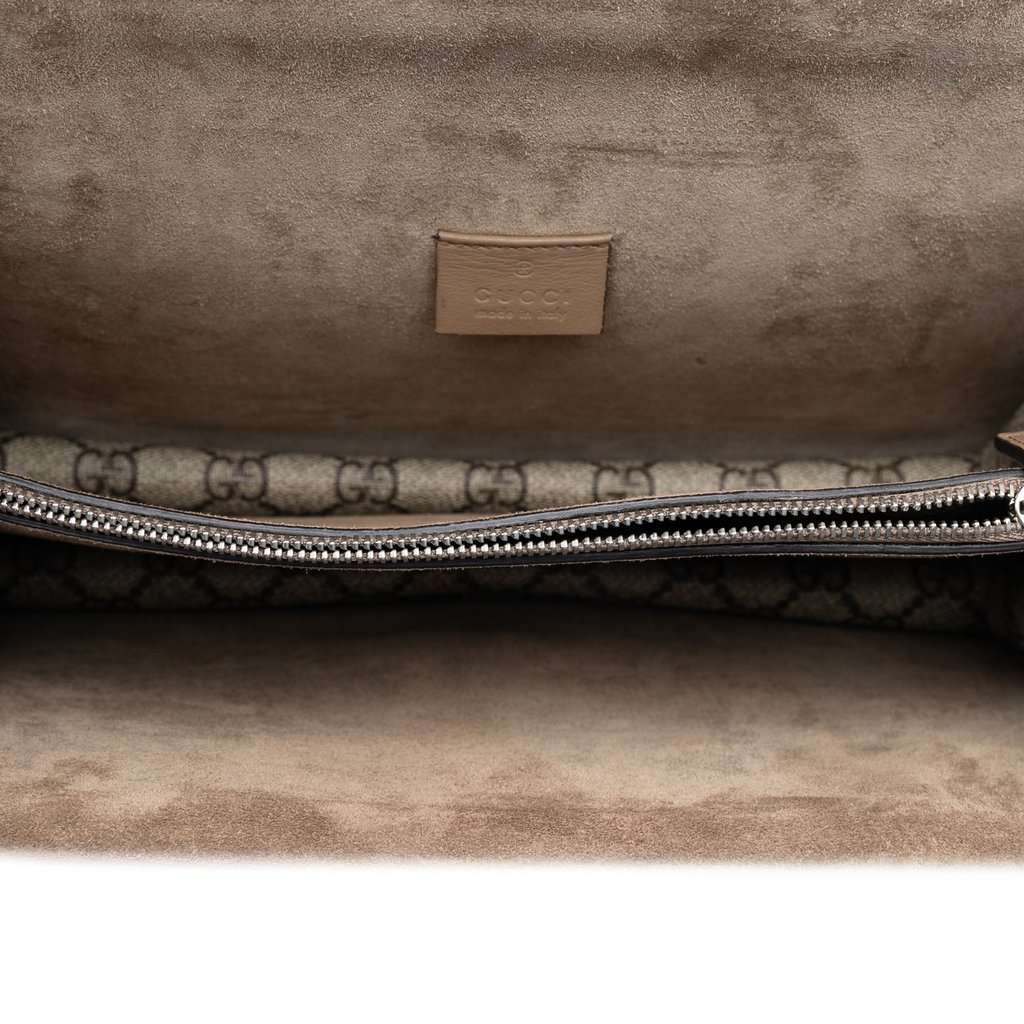 Gucci Medium GG Supreme Dionysus Shoulder Bag Beige Very good condition - Model View