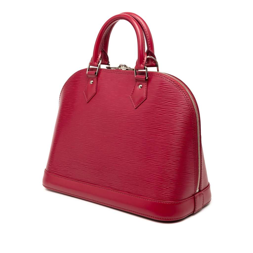 Louis Vuitton Epi Alma PM Red Leather Very good condition - Back View