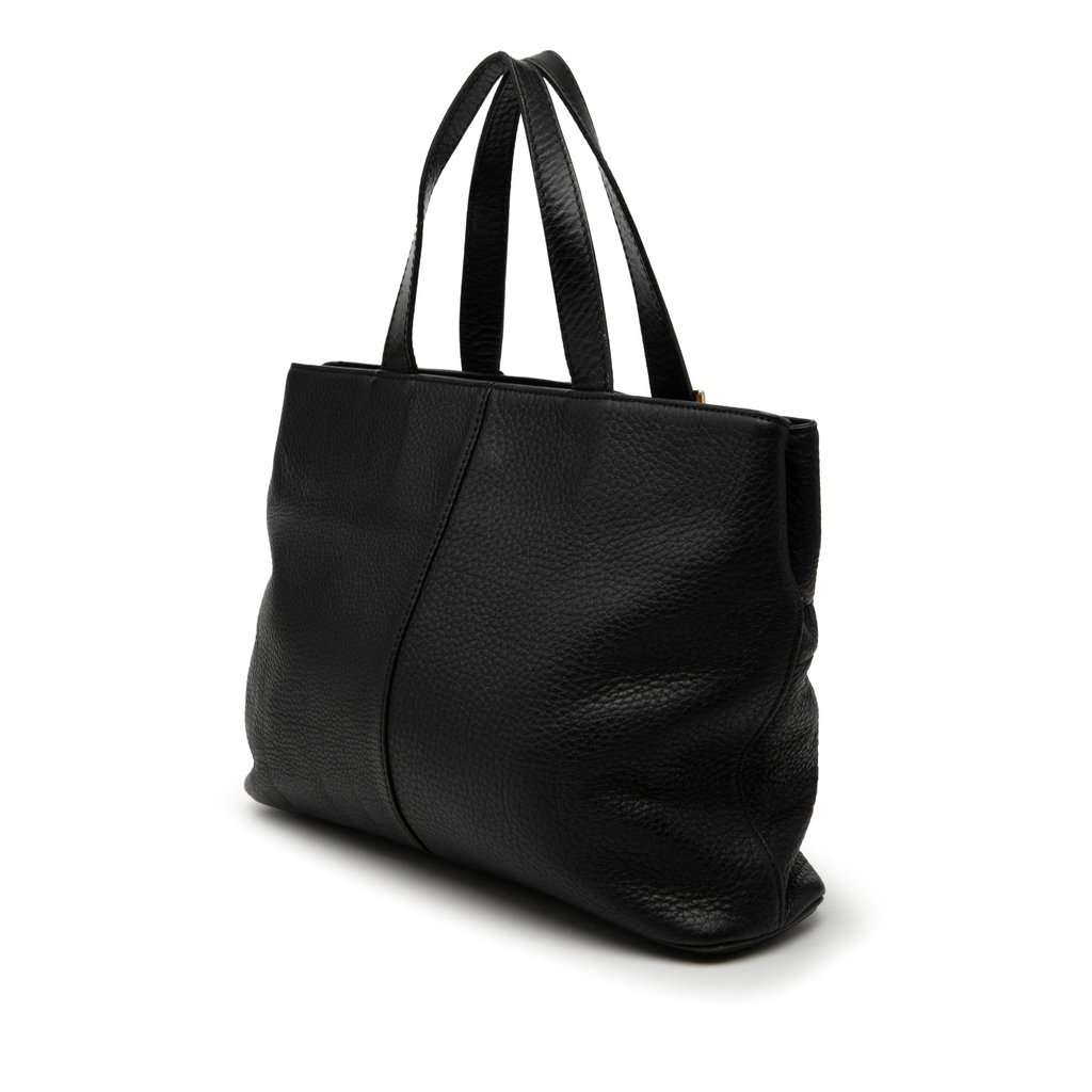 Burberry Leather Tote Black Leather Very good condition - Back View