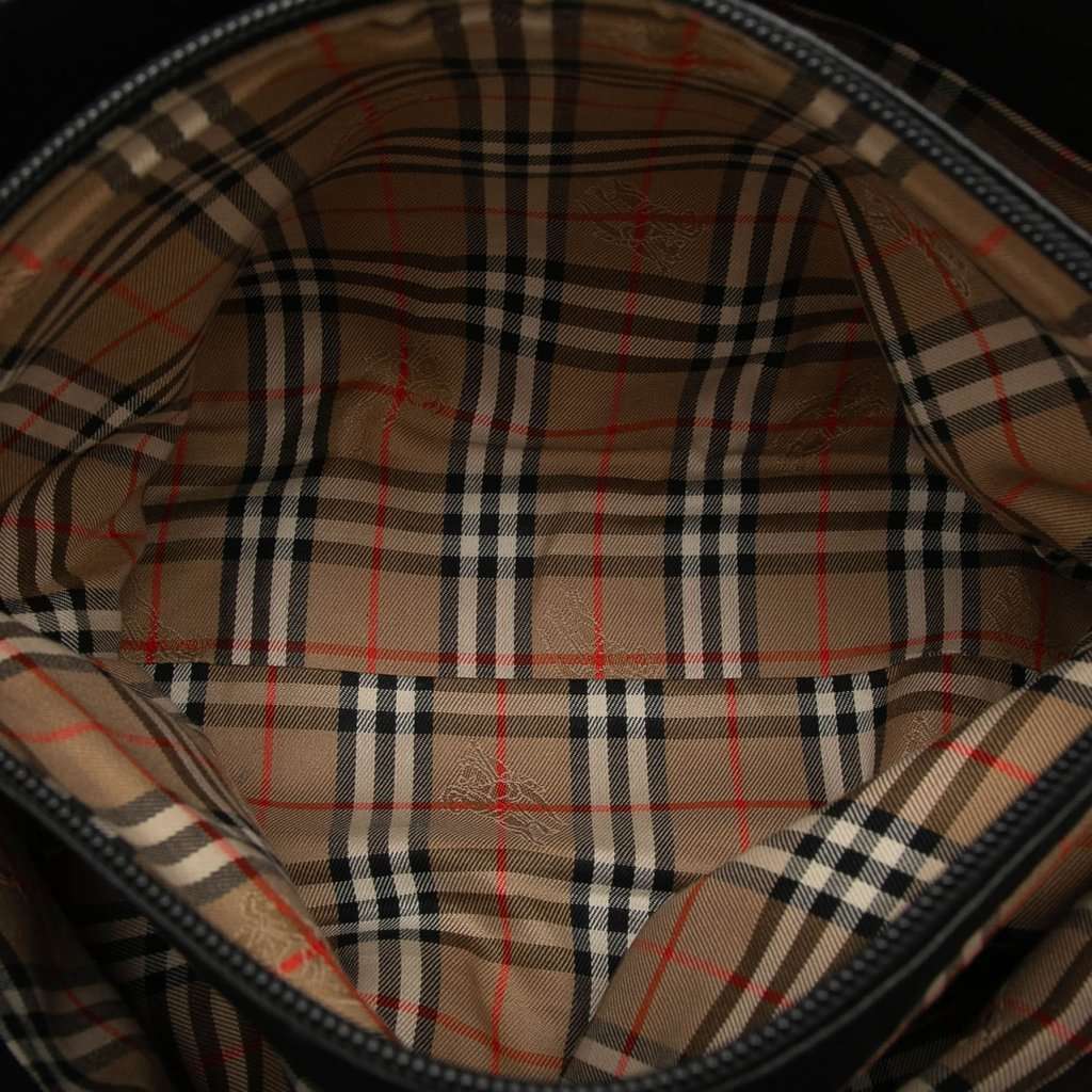 Burberry Leather Tote Black Leather Very good condition - Model View